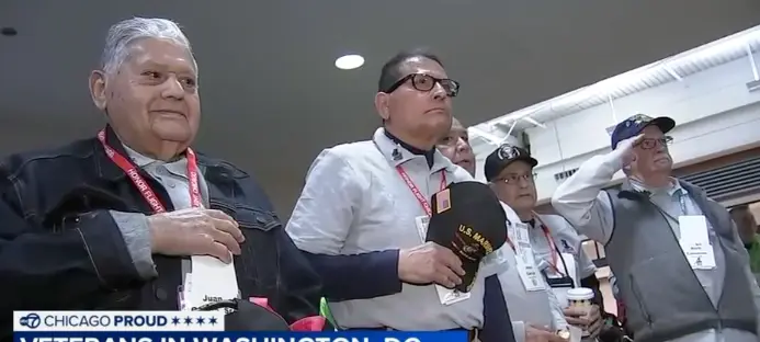 Military vets fly from Midway to Washington DC in 1st honor flight of season